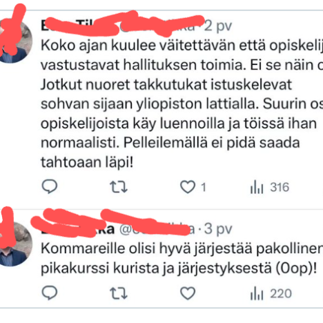 ”Minusta tulee ensi keväänä toimeentulotuen asiakas hallituksen leikkausten johdosta”
