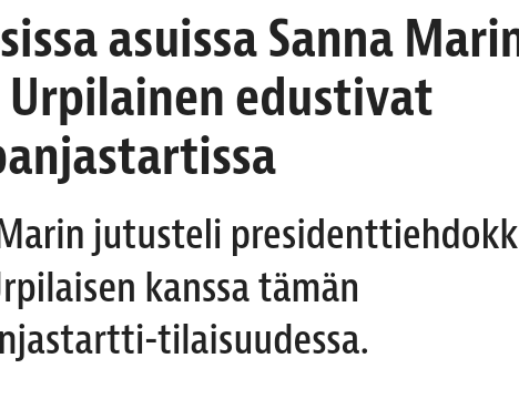 Ai nyt uutisoidaan eduskunnan arvokkuudesta